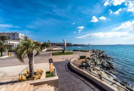 vue mer saint raphael parking Bonaparte
